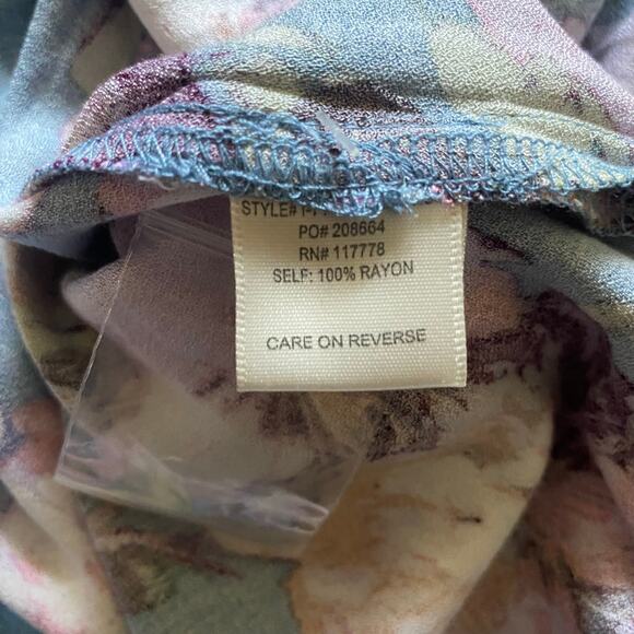 LOVESTITCH PRESSED FOR PETALS Floral Maxi Lace Fairy Dress SZ L - Picture 10 of 14